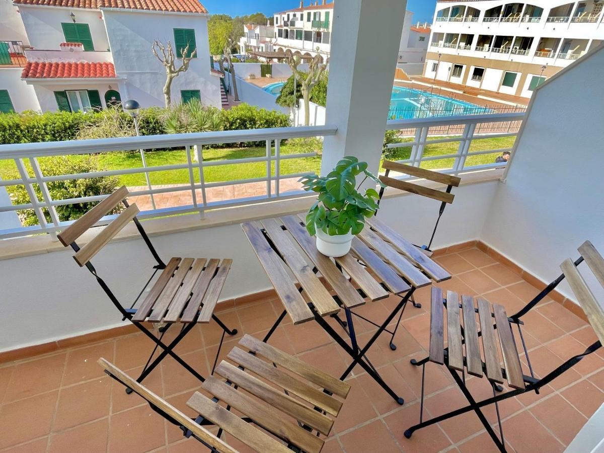 Apartamento Con Piscina Y Junto A La Playa -sa Roqueta * Cala'N Blanes (Menorca)